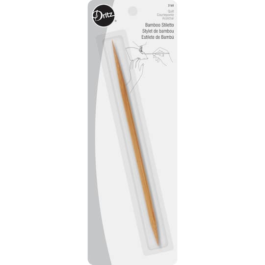 Dritz&#xAE; Bamboo Quilting Stiletto with Sharp Tips